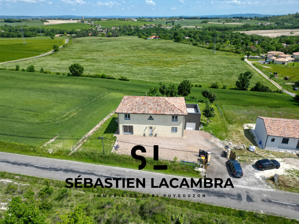 Maison Contemporaine sur les Hauteurs de Cagnac-les-Mines