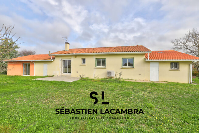 Maison Individuelle + 5 Pièces + Rénovée et Moderne + Saint-Lys + Grand Terrain Arboré