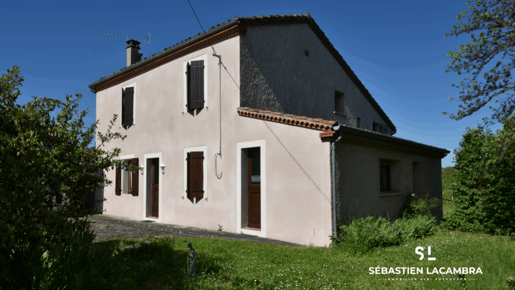 Puygouzon Maison de caractère 180 m² terrain 1400 m²
