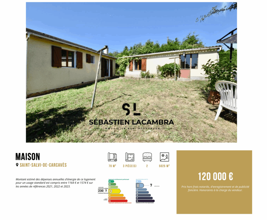 Offre rare : maison de charme avec vue imprenable, au cœur de la nature tarnaise !