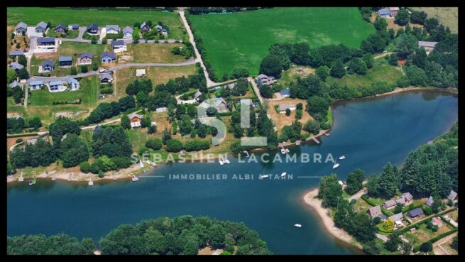 Chalet haut de gamme, Lac de Pareloup, Aveyron