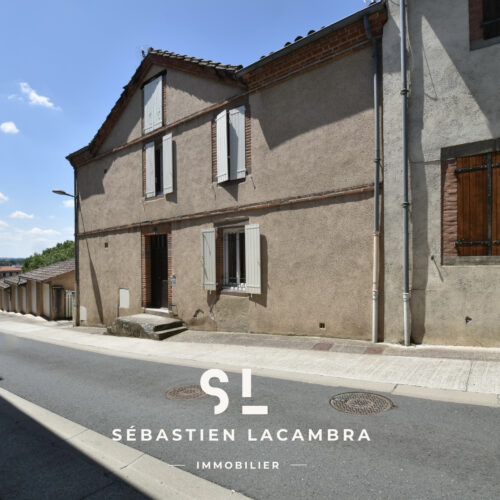 Maison bourgeoise 7 pièces avec vue cathédrale + Saint-Juéry centre, jardin piscinable