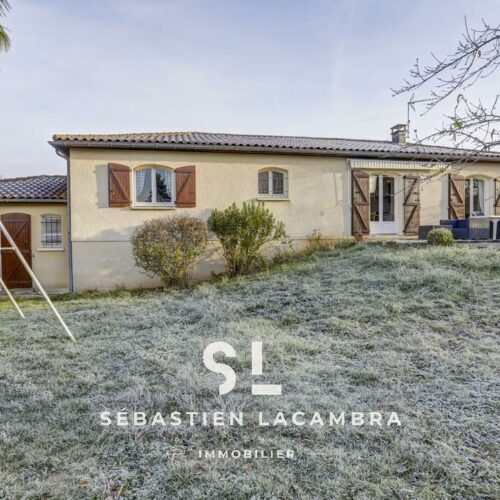 Maison à vendre à Puygouzon (81990) – Plain-pied 125 m² avec studio indépendant et jardin – Proche Albi