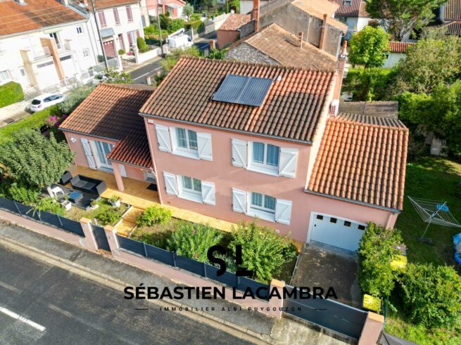 Maison 5 pièces avec 4 chambres, ALBI1