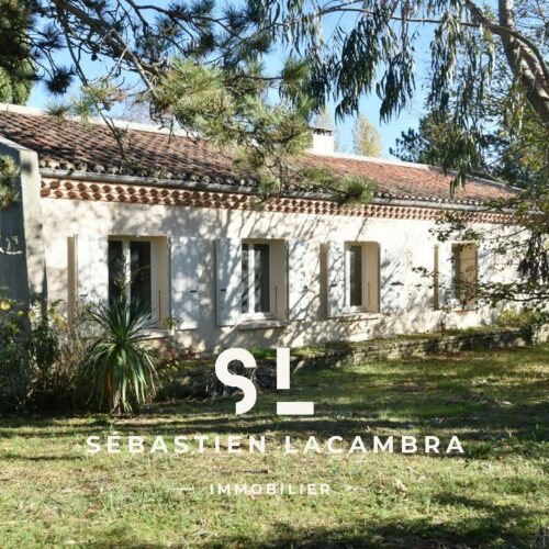 Maison d’architecte – 4 pièces – Plain-pied – Puygouzon hauteurs – Secteur résidentiel recherché