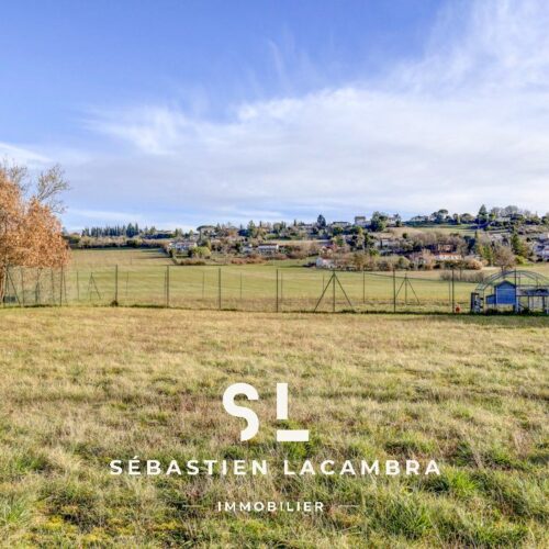 Terrain à vendre – Puygouzon – Environnement résidentiel calme