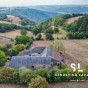 Propriété de caractère avec vue dominante sur la vallée du Tarn Sébastien Lacambra Immobilier BD39