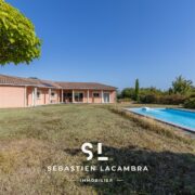 Villa avec piscine LUGAN Sébastien Lacambra Immobilier BD7